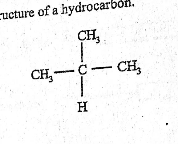 Diagram for Chemistry Paper 1 November 2016 Question 40