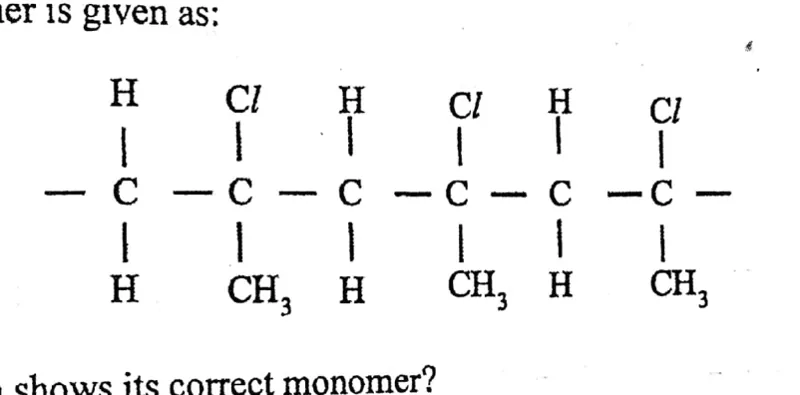 Diagram for Chemistry Paper 1 November 2017 Question 40