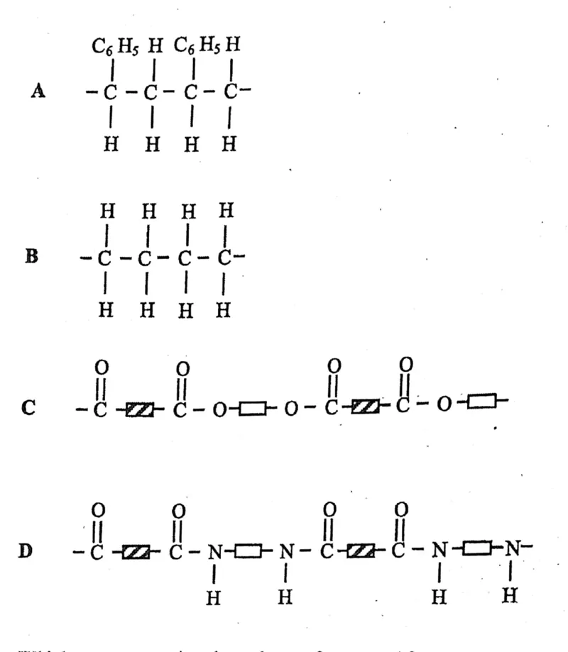 Diagram for Chemistry Paper 1 November 2018 Question 29