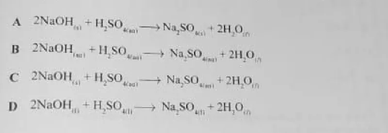 Diagram for Chemistry Paper 1 November 2020 Question 37