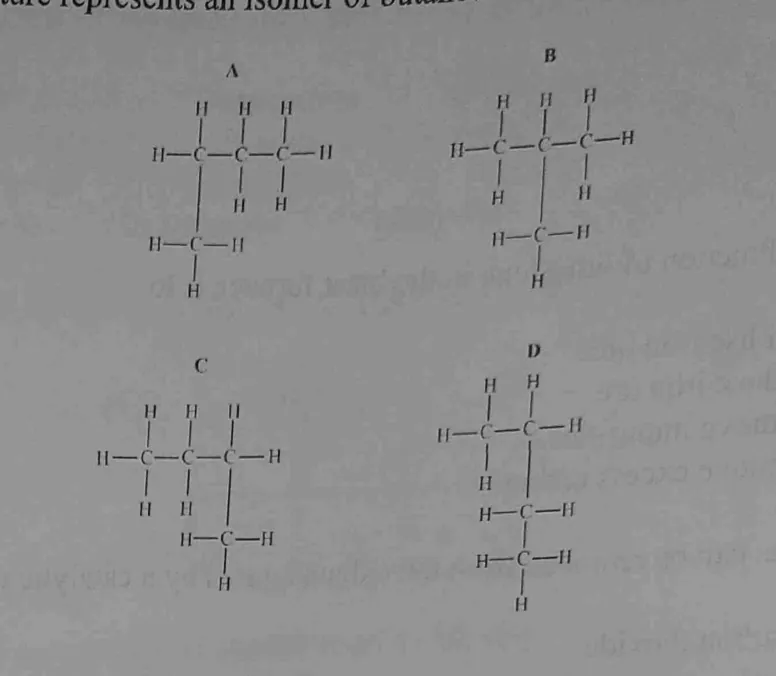 Diagram for Chemistry Paper 1 November 2022 Question 20