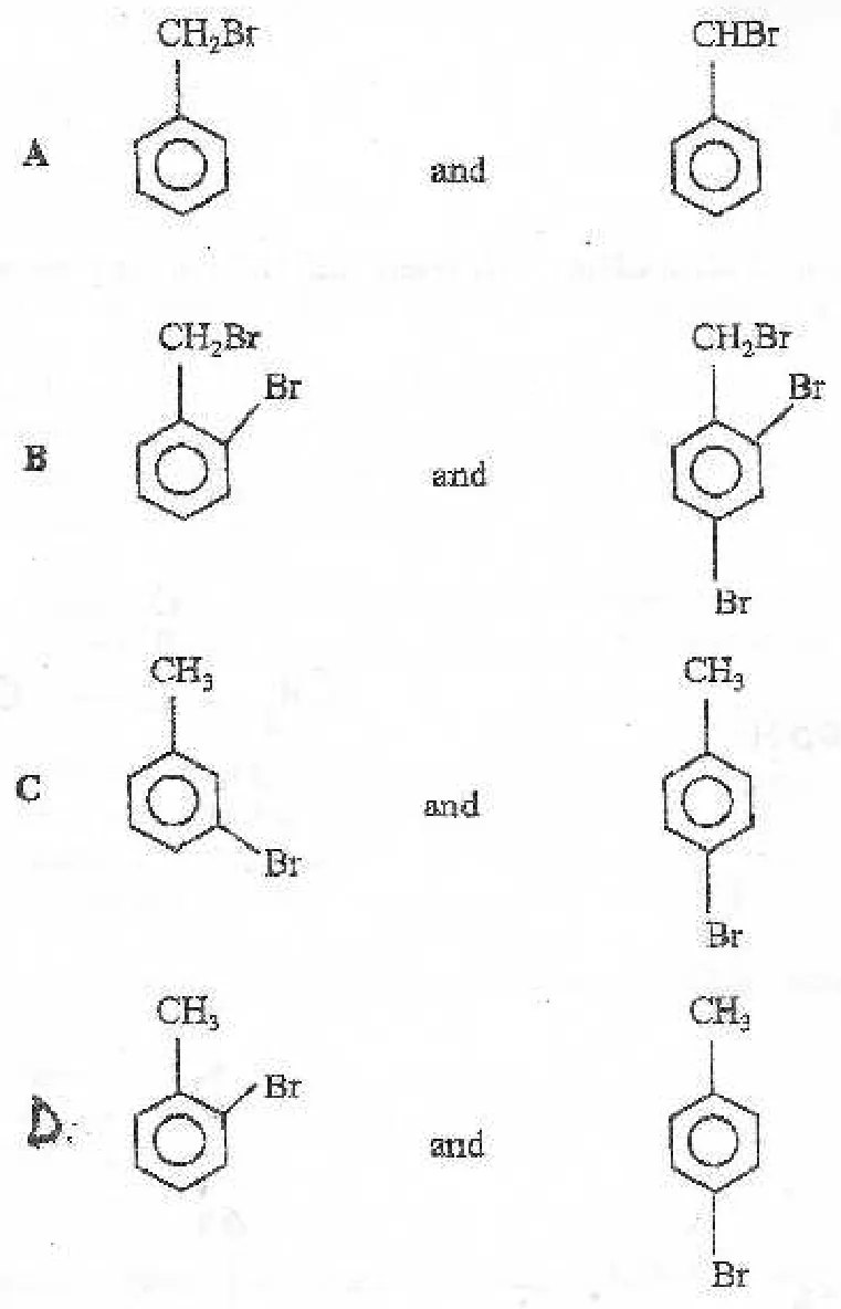 Diagram for Chemistry Paper 3 June 2009 Question 21