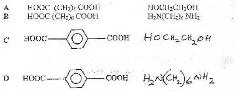 Diagram for Chemistry Paper 3 June 2009 Question 28