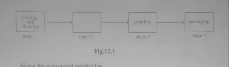 Diagram for Combined Science Paper 2 November 2022 Section C, Question 12