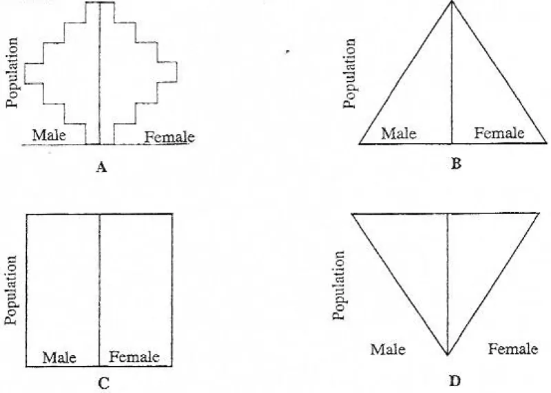 Diagram for Economics Paper 1 June 2010 Question 25