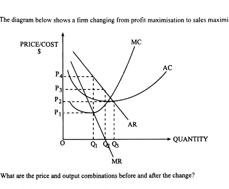 Diagram for Economics Paper 1 November 2013 Question 13