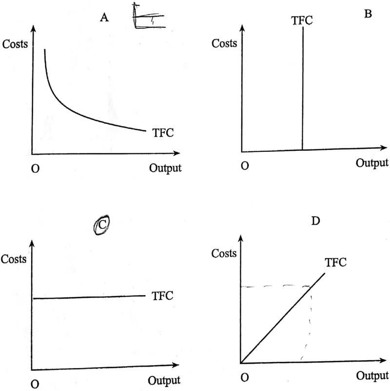 Diagram for Economics Paper 1 June 2017 Question 16