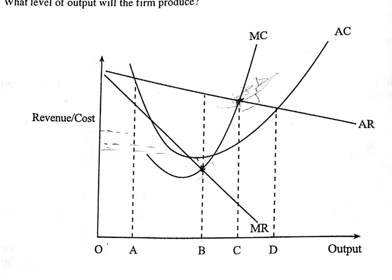 Diagram for Economics Paper 1 June 2017 Question 18