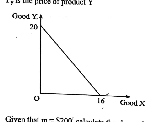 Diagram for Economics Paper 1 November 2019 Question 6