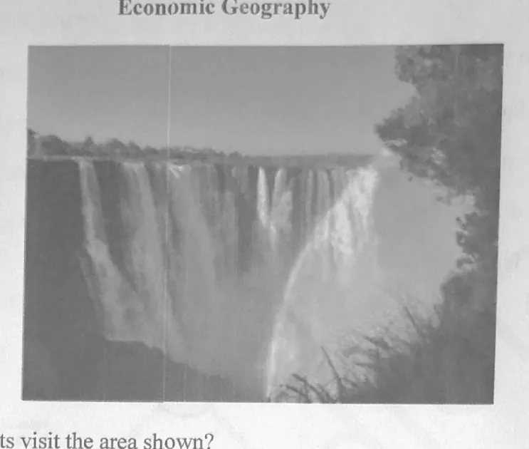 Diagram for Geography Paper 1 November 2025 Question 26