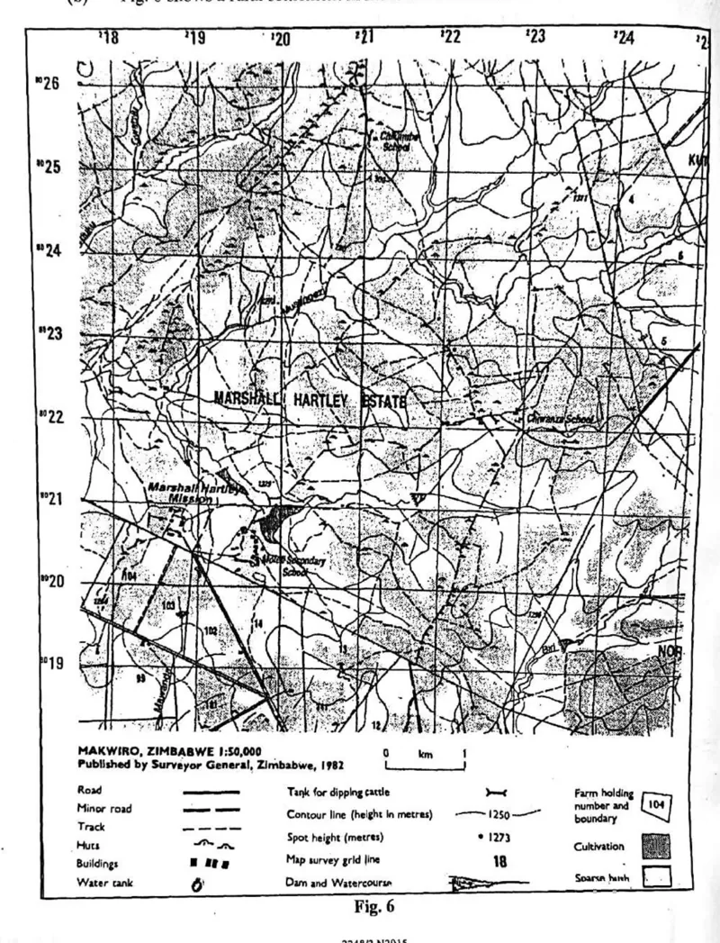 Diagram for Geography Paper 2 November 2015 Question 702
