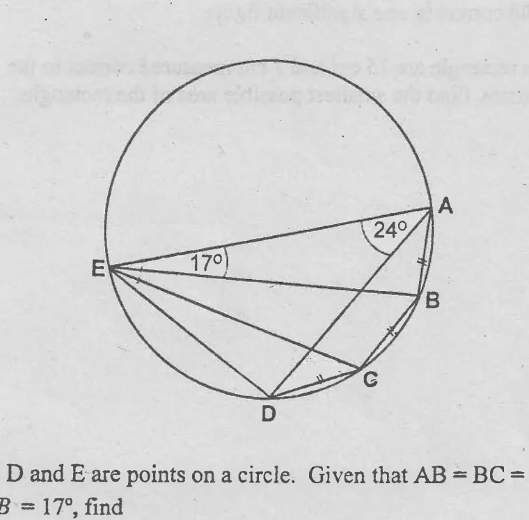 Diagram for Mathematics Paper 1 November 2001 Question 601
