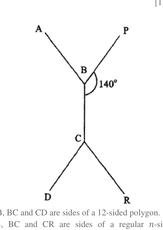 Diagram for Mathematics Paper 1 November 2012 (topical set) Question 24