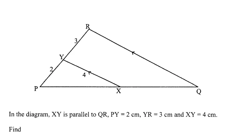 Diagram for Mathematics Paper 1 November 2013 Question 2101