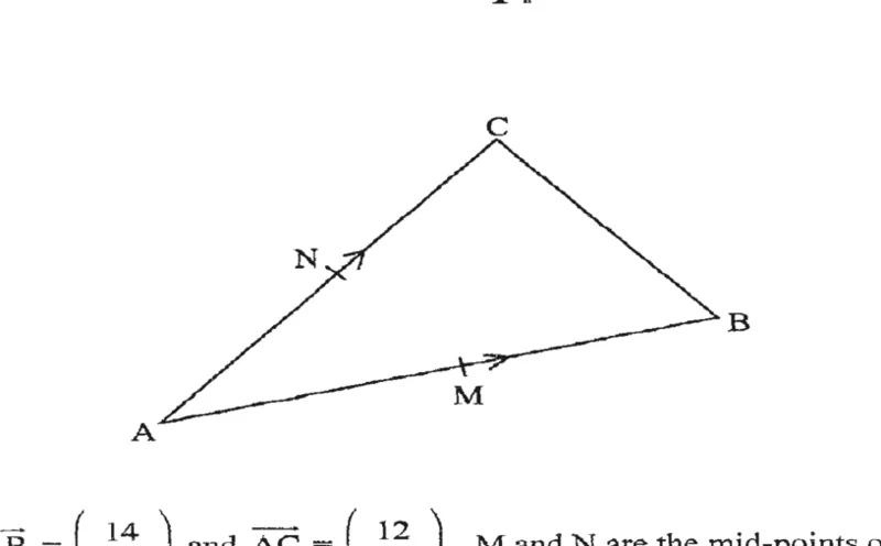 Diagram for Mathematics Paper 1 November 2014 resit Question 1401