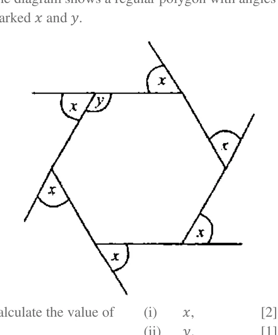 Diagram for Mathematics Paper 1 November 2017 (topical set) Question 1802