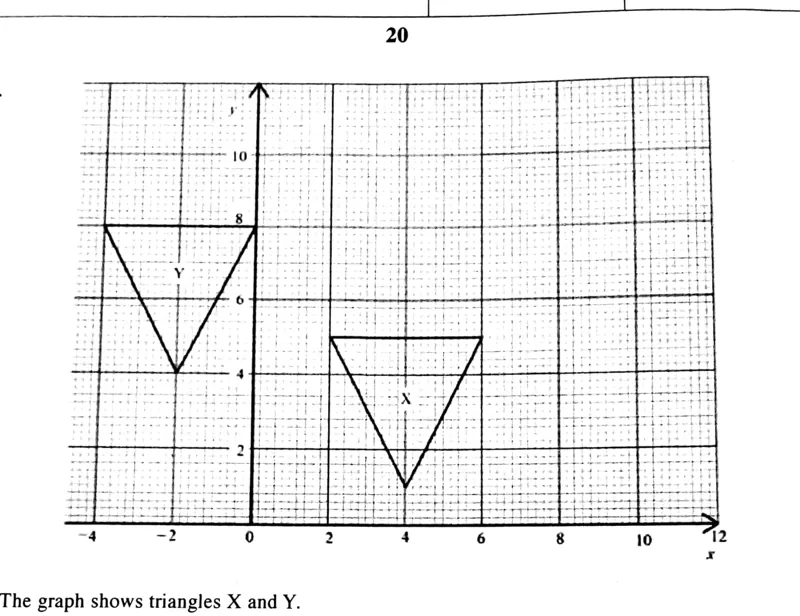 Diagram for Mathematics Paper 1 November 2018 Question 2501