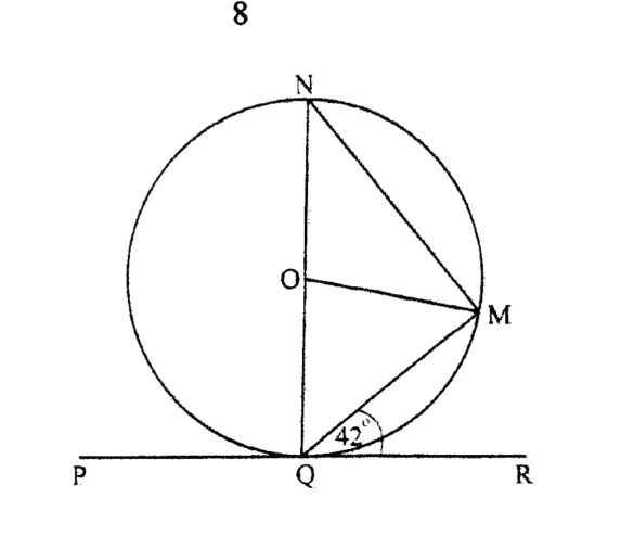 Diagram for Mathematics Paper 1 November 2024 Question 901