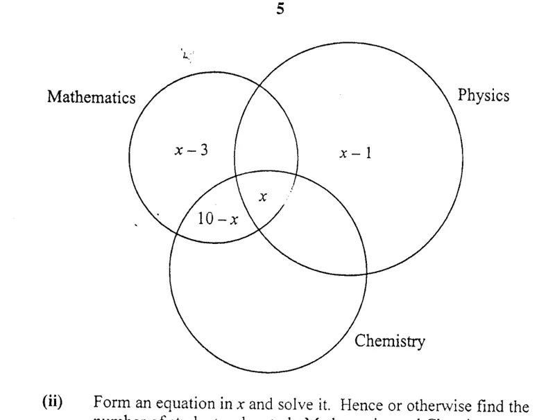 Diagram for Mathematics Paper 2 June 2006 Question 503