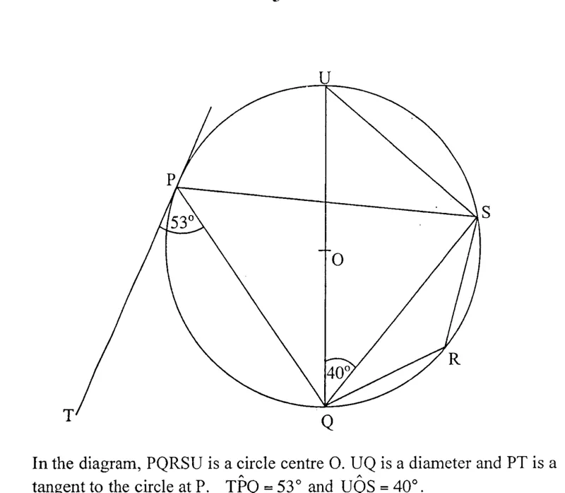 Diagram for Mathematics Paper 2 November 2007 Question 301