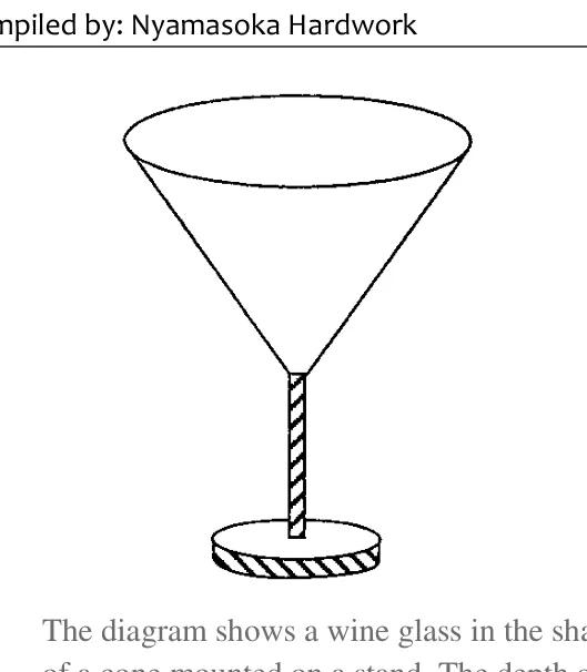 Measures & Mensuration - ZIMSEC Mathematics past paper diagram