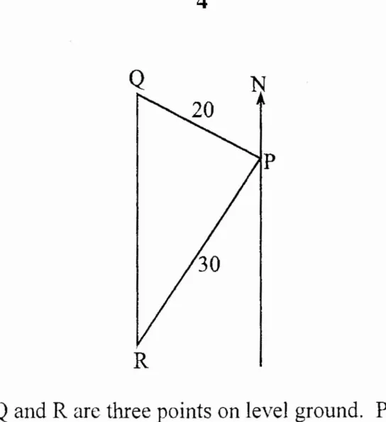 Diagram for Mathematics Paper 2 June 2014 Question 403