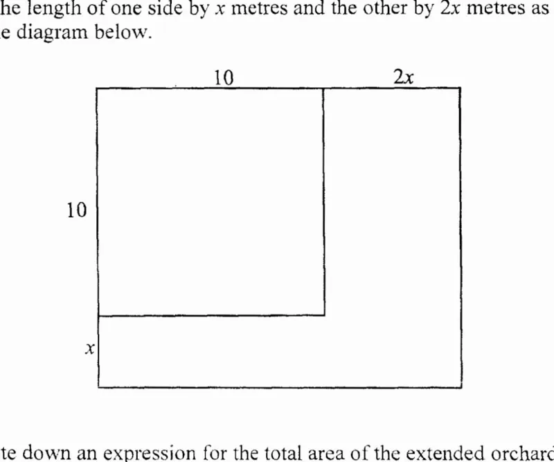 Diagram for Mathematics Paper 2 November 2014 Question 701
