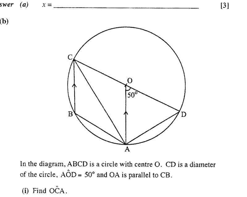 Diagram for Mathematics Paper 2 November 2015 Question 502