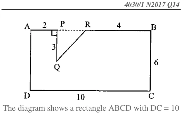 Diagram for Mathematics Paper 2 November 2017 (topical set) Question 102