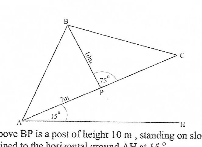 Diagram for Mathematics Paper 2 November 2022 Question 1002