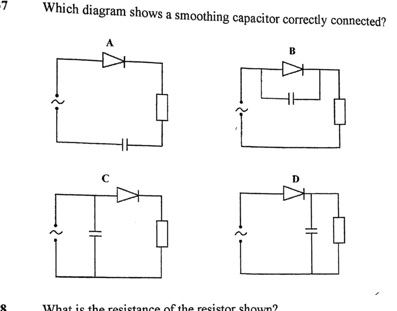 Diagram for Physics Paper 1 November 2020 Question 37
