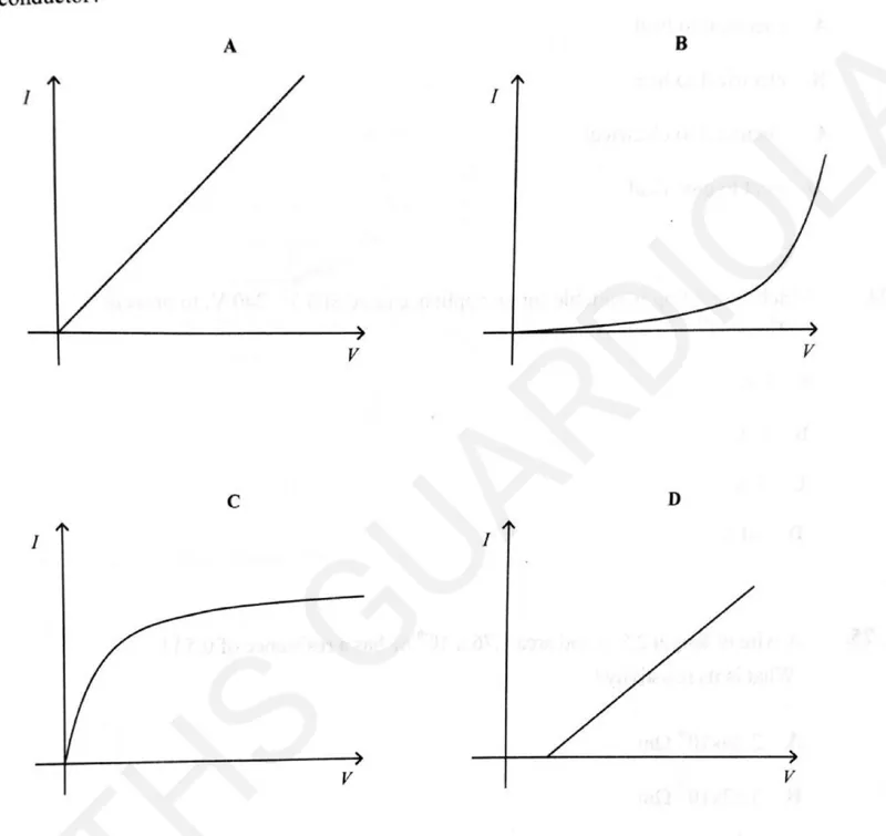 Diagram for Physics Paper 1 June 2025 Question 26