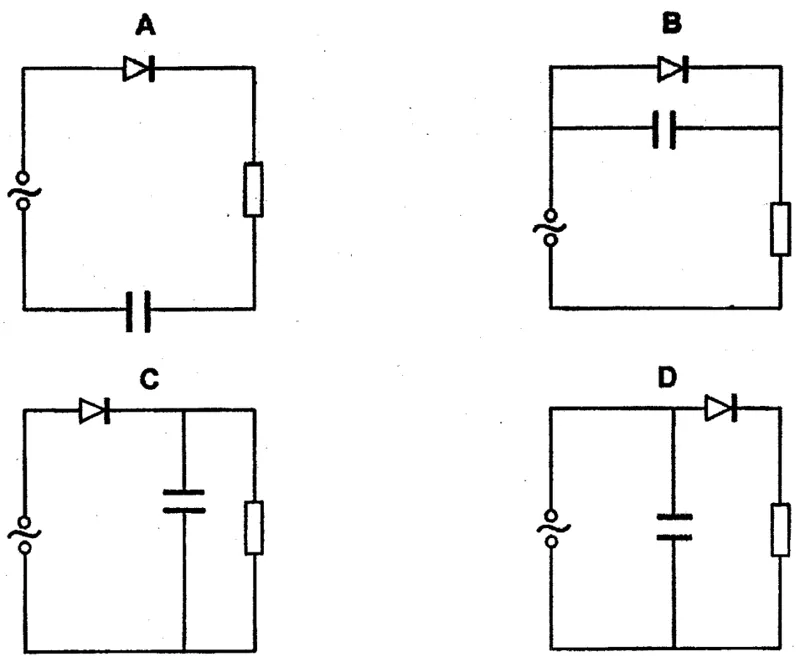 Diagram for Physics Paper 1 November 2002 Question 21