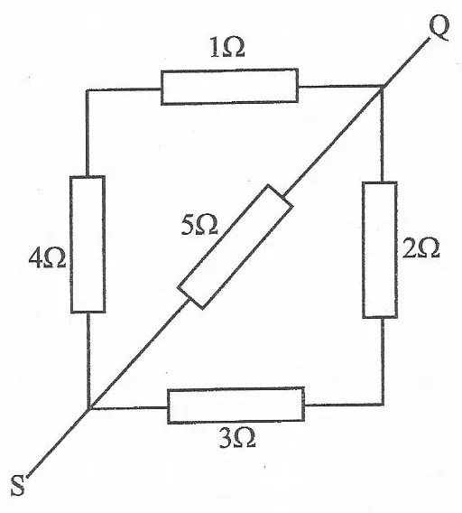 Diagram for Physics Paper 1 November 2009 Question 19