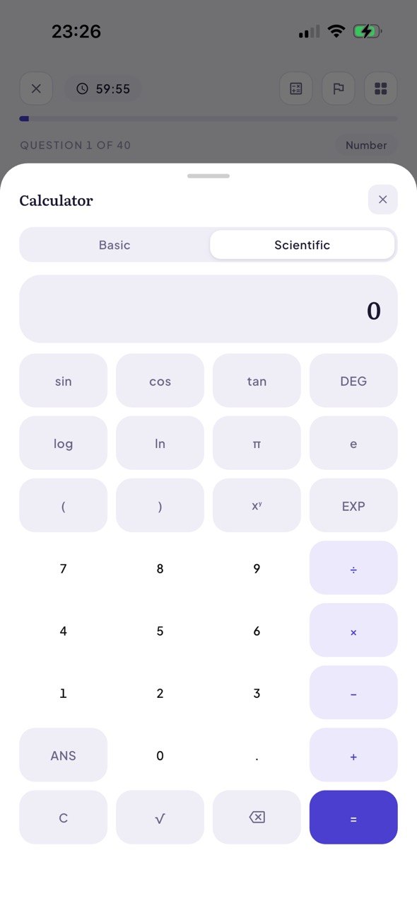 Danho's built in scientific calculator