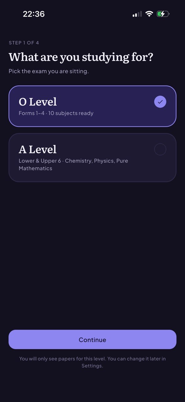 Choosing O Level or A Level in Danho
